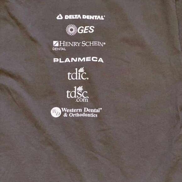Hanes CDA California Dental Association Cares T-Shirt Sz Med San Bernardino 2019 - Picture 7 of 7